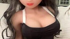 125cm cute sex doll harriet for easy fucking.