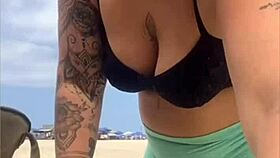 Novinho Quer Trazer Amigo Para Comer Pussy Inchada Na Praia