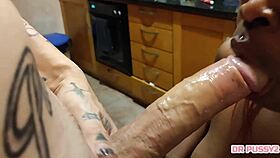 Watch this slow motion deepthroat blowjob.