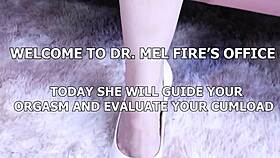 Dr Mel Fire: 'Follow my jerk off instructions in hospital roleplay to make you cum'
