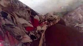 Talking dirty while showing off my small tits and pussy