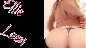 ellie leen in a hot masturbation compilation