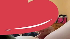 Cousin's intriguing toy exploration with dildo