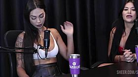 blonde latina tifany rocha and didy reis feel submissive in swing cast compilation part 1 on sheer red