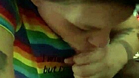 cheating milf deepthroats big black cock