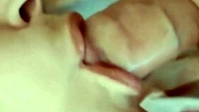 Amateur milf gives deepthroat blowjob in homemade video