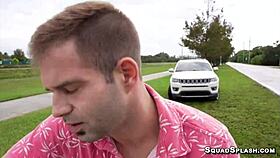 Nicky Rebel and Mandy Rhea share a passionate moment in their latest video