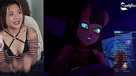 Exotiqfox solo masturbation in livestream highlights.