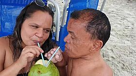 man, brazilian paty bumbum’s big ass steals the beach show