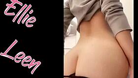 ellie leen in a hot masturbation compilation