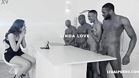sex dream comes true for linda love with four black guys iv203