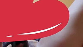 Cousin's intriguing toy exploration with dildo