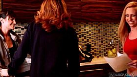 chloe skye and taylor whyte share sweet moments at webyoung