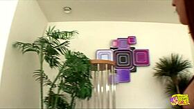 Hey, brunette seduces her tiny friend with fingering 😏