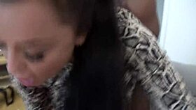 Muslim wife tries big black cock in front of her husband! Intense interracial fucking!