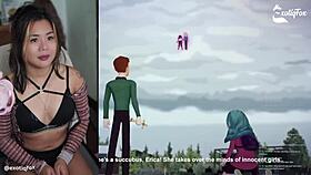 Exotiqfox solo masturbation in livestream highlights.