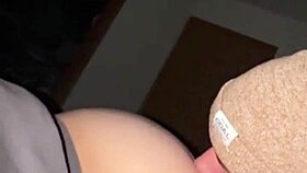 Caught Licking Ass in Snow with Multiple Cumshots