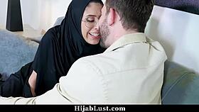 The shy arab HIJAB GIRLFRIEND preserves her VIRGINITY by having ANAL SEX with her BOYFRIEND'S MONSTER COCK in DOGGYSTYLE POV - hijablust