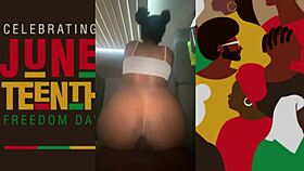 Got some black pussy for juneteenth