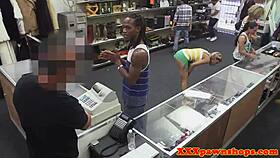 Can this pawnshop amateur handle doggystyle and sneaky cock sucking?