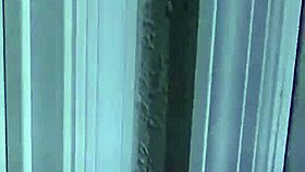 Cute 18+ teen sucks white cock as suspended step sis.