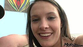 Young 18+ amateur in her first sex video