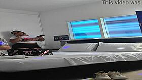 mature woman spending time with her young step-nephew in a family gathering