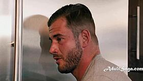 pregnant ebony avery jane gets interracial hardcore in kitchen with nathan bronson