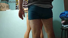 I Rub My Little Dick On Her Pussy Before Fucking Her Hard!