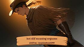 Hot dilf moaning orgasms