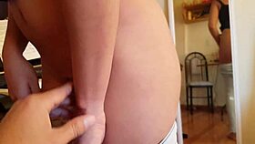 hermanastra colombiana begs me to fuck her without condom!