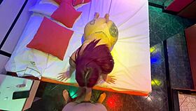 Visiting a shelter with boyfriend for intimate moments