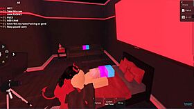 Futa fucks slut with big cock at nightclub 😈