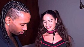 french student candie luciani gets her tight ass wrecked by jesus reyes' big cock