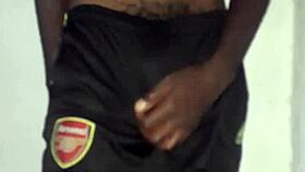 kenyan guy wanking on camera