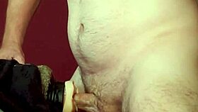 intimate homemade session with toys and edging