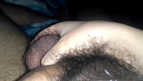 ever tried virgin ass? hairy guy cums