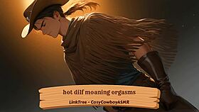 Hot dilf moaning orgasms