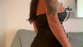 i'm watching this tattooed girl masturbate to multiple orgasms, so hot