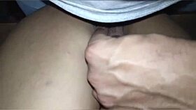 Slave licks my legs then takes my pussy hard!