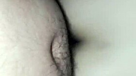 Homemade anal creampie with big ass wanting milk inside