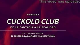 Old man dances at night club in cuckold scenario