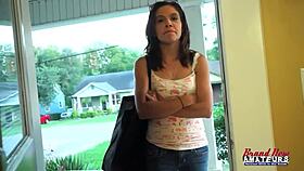 Coeds lick and share