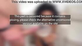 Ana Sasuga Drinks Pee Then Fucks Four Cocks In Anal DP!