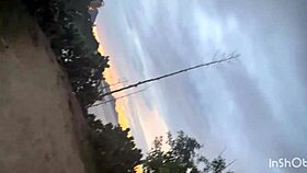 Soquei gostoso no cuzinho dessa putinha safada na pedra na praia do Arpoador em público POV completo