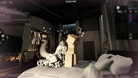 She returns after a month for more fun with a follower, part 1 of 2