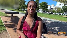 young black babe paris gets deep pussy fucking