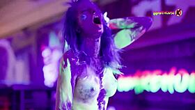 Neon Party Girls Fuck Wet Pussies And Scream In Fetish