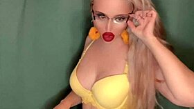Belly Dancer Goddess Performs Lost in the Stars Music Clip with Long Nails and Glasses