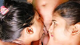 Uttaran20 wife and husband fuck slut babe in ffm passion